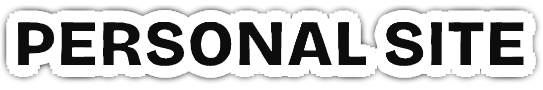 personal site